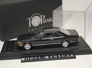 ▲超希少！560SEC！黑！限定品！Top Marques 1/43 メルセデスベンツ Benz 560 SEC Lorinser 新品