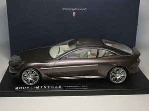 ▲限定品！Resin Model 1/18 フェラーリ Ferrari ピニンファリーナ Pininfarina Cambiano 2012 中古品