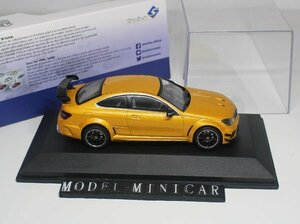 ▲最後1台！Yellow！限定品！SOLIDO 1/43 メルセデスベンツ Benz C63 W204 Black Series 新品