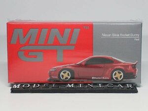 ▲超希少！MINIGT 1/64 Nissan Silvia (S15) Rocket Bunny Red MGT00527-CH RHD 新品 MINI GT