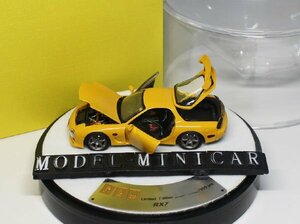 ▲限定品！Yellow！全開閉！PGM 1/64 アテンザ MAZDA RX-7 RX7 FD 金属製 Hi End