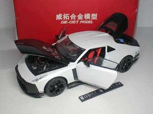 ▲超希少！White！金属製！WT 1/18 日産 Nissan GTR GTR50 GT-R 50 By ITALDESIGN 2021 Test Car 新品