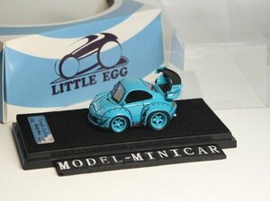 ▲超希少！限定品！Little Egg 1/64 ポルシェ Porsche 911 993 RWB RAUH-Welt Q BLUE