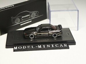 ▲Chrome Black！INNO 1/64 日産 NISSAN GTR ホンダ GT-R R32PANDEM パンデム Rocket Bunny 新品