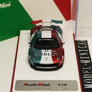 ▲超希少！ITALIA！世界限定299台！LBWK 1/64 フェラーリ Ferrari 458 Italia LB Works Liberty Walk Zero Fighter GT WINGの画像2