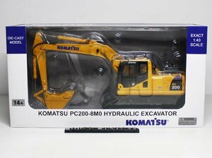 ▲超希少！ミニチュア 1/43 コマツ KOMATSU 油圧ショベル PC200-8M0 PC200-8MO Excavator UH