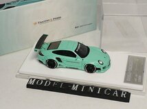 ▲入手困難！世界限定999台！TP 1/64 ポルシェ Porsche 911 997 LBWK Liberty Walk LB Works 新品 Resin Model_画像4