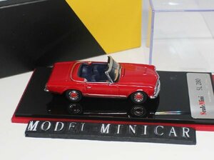 ▲超希少！Red！世界限定499台！ScaleMini 1/64 メルセデス ベンツ Benz SL280 新品 Resin Model