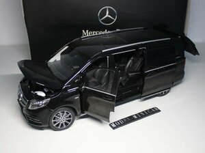 ▲入手困難！黑！Benz特注品 1/18 メルセデス ベンツ Benz V260 MPV V260L V Class 新品