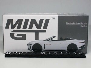 ▲超希少！MINIGT 1/64 Bentley Mulliner Bacalar Car Zero MGT00544 新品 MINI GT