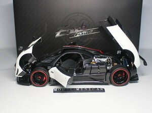 ▲入手困難！金属製！全開閉！Almost Real 1/18 パガーニ Pagani Zonda Cinque Coupe 2009 White carbon fibre 白 新品 AR