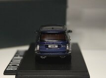 ▲入手困難！青！LCD 1/64 レインジローバー RANGE ROVER SUV ランドローバー 限定品_画像3