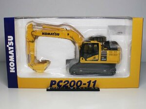 ▲超希少！ミニチュア 1/50 コマツ KOMATSU 油圧ショベル PC200-11 Excavator 新品