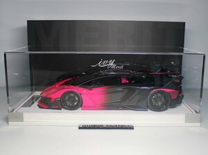 ▲入手困難！Pink Black！世界限定99台！IM 1/18 ランボルギーニ Aventador アヴェンタドール 700GT EVO LP700 新品 Resin Model