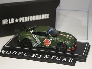 ▲超希少！LB特注品！ 1/64 日産 NISSAN GT-R R35 LB Works Liberty Walk 零戦 High Rear Wing Zero Fighter 新品