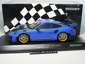 ▲最後1台！PMA 1/18 ポルシェ Porsche 911（991）GT2 RS 新品 Minichamps