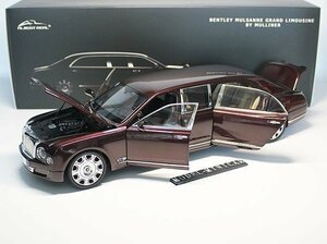 ▲超希少！1/18 Almost Real AR ベントレー BENTLEY MUSANNE GRAND LIMOUSINE Mulliner 赤