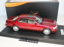 ▲超希少！赤！世界限定99台！レクサス 1/18 LEXUS LS400 UCF10 1994 Resin Model_画像1