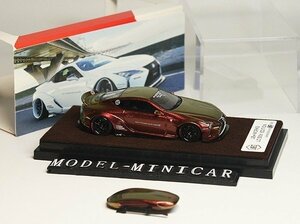 ▲超希少！Chameleon Gold！世界限定299台！レクサス 1/64 Lexus LC500h Liberty Walk LB Works Wide Body LBWK