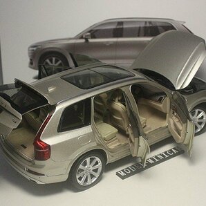 ▲VOLVO特注！1/18 ボルボ NEW XC90 SUV 金 新品 超希少の画像3