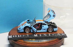 ▲High End！全開閉！Gulf！PGM 1/64 フェラーリ Ferrari F40 Street 新品 金属製