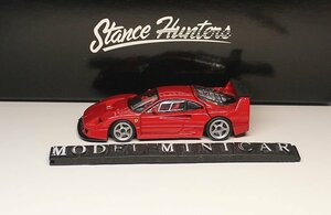 ▲入手困難！金属製！SH 1/64 フェラーリ Ferrari F40 LM 赤 新品