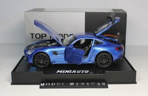 ▲超希少！青！BENZ 1/32 メルセデスベンツAMG GT GT-R GTS GTR 2017 新品