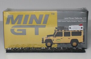 ▲超希少！MINIGT 1/64 Land Rover Defender 110 1989 Camel Trophy Amazon MGT00463 新品 MINI GT TSM