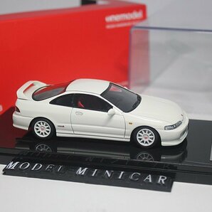 ▲入手困難！White！世界限定！OneModel 1/43 ホンダ Honda Civic シビックType R タイプ R Integra DC2 Resin Model ONE MODELの画像1