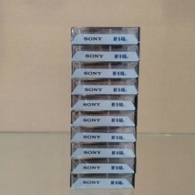 期間限定！割引価格中　新品未使用 SONY カセットテープ　HF-X46 10本セット　_画像5
