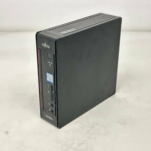 ★FUJITSU ESPRIMO Q558/B★Core i3-9100T @3.10GHz/4GB/SSD 256GB★通電、BIOSのみ確認★1円～★0405-Iの画像1