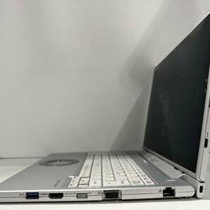 ◎Panasonic レッツノート CF-XZ6RD6VS Intel Core i5-7300U メモリ8GB SSD256GB 12inch ACアダプタ付属 使用時間14620H 破損あり /0409e7の画像4