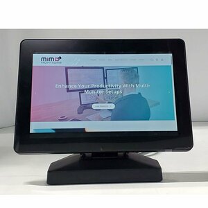 ■処分特価■Mimo Monitors Vue HD UM-1080CP-B 10.1インチ 1280x800 LCD タッチスクリーンモニター ブラック 正常動作品 0117-S