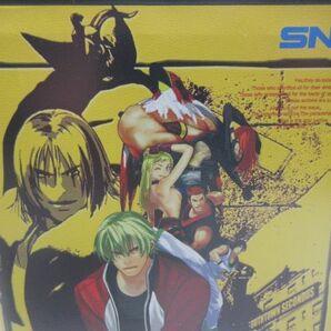 ◆希少品 美品 SNK エスエヌケーロム ネオジオROM 餓狼 ケース入り 未使用オリジナルテレホンカード50度数付 現状渡しの画像2