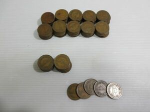 ◆ギザ10円硬貨 現行コイン 125枚 昭和26年～32年 貨幣 十円 流通品 青銅貨 現状渡し