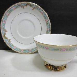 ◆未使用 保管品 HOYA CHINA CORP 保谷チャイナ カップ＆ソーサー 碗皿 6客セット 元箱入り 現状渡し..の画像6