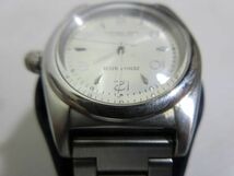 ◆ZENO-WATCH ゼノウォッチ シルバー 自動巻き メンズ腕時計 ZNB-001 稼働品 現状渡し_画像4