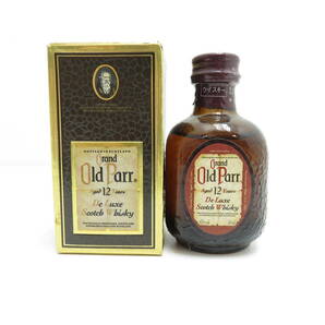 ☆古酒 未開封 まとめ売り ニッカウイスキー Old Parr 等 ミニボトル 5本セットの画像6