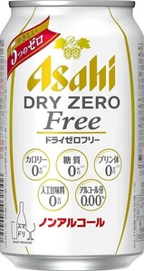 ○ Asahi Dry Zero Non -Freel Call 350 мл x 24 бутылки