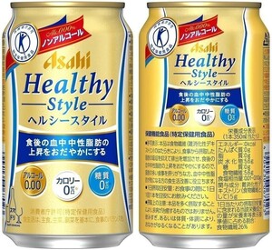 0 Asahi здоровый стиль nonalcohol 350ml×24шт.@ калории Zero * сахар качество Zero * назначенное здоровое питание 