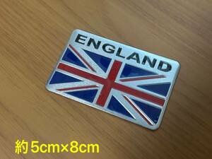 ★送料無料★ 新品 国旗 イングランド エンブレム ステッカー シール ミニクーパー MINI ユニオンジャック U.K イギリス ランドローバー 等