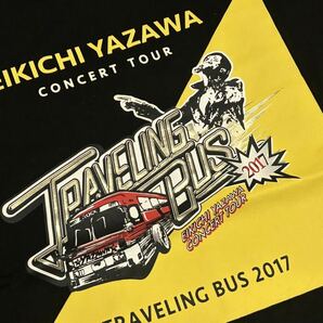 新品 未使用 E.YAZAWA 矢沢永吉 TRAVELING BUS 2017 ツアー 半袖 Tシャツ XLサイズ ツアーT Tシャツ トラバス トラベリングバスの画像2