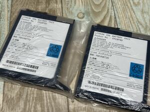 純正品 未使用 FUJITSU 富士通 バッテリパック　FMVNBT25 2個 まとめて 3800mAh パソコン 電池パック リチウムイオン