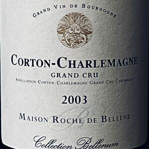 【熟成品】ロッシュ ド ベレーヌ コレクション ベレナム コルトン シャルルマーニュ グラン クリュ 2003【Corton Charlemagne Grand Cru】の画像2