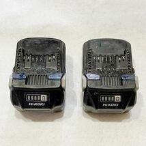 【ジャンク品】 HiKOKI ハイコーキ BSL36A18リチウムイオンバッテリー 2個 36V マルチボルト 36V2.5Ah/18V 5.0Ah _画像5