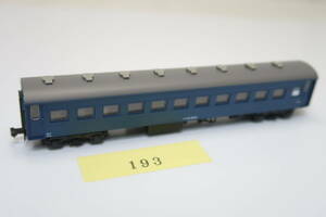 40404-193【客車】KATO スハ43・青色【中古品】