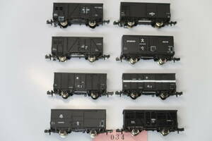 40421-034【貨車】KAWAI ワフ28000/ワフ25000/ヤ400/エ500/ポム1/カ3000（計8両）【中古品】