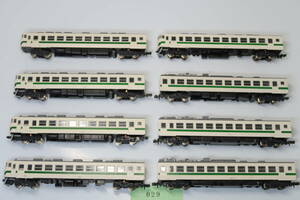 40428-029【電車（発送：ゆうパケットプラス 410円、他）】KATO 455系（8両）【中古品】