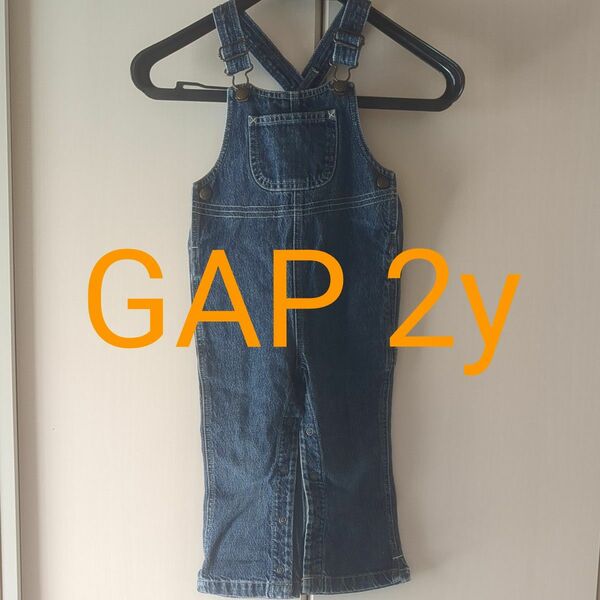 gap　ギャップ　オーバーオール　サロペット　 デニムオーバーオール　2歳　