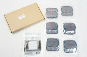 01▼【未使用】Coomatec EMS互換 交換パッド セット 脇腹用 12枚 + スレンダートーン△1124N9